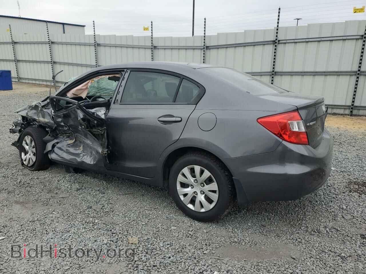 2012 HONDA CIVIC - VIN: 2HGFB2F53CH331580 - Фото 2