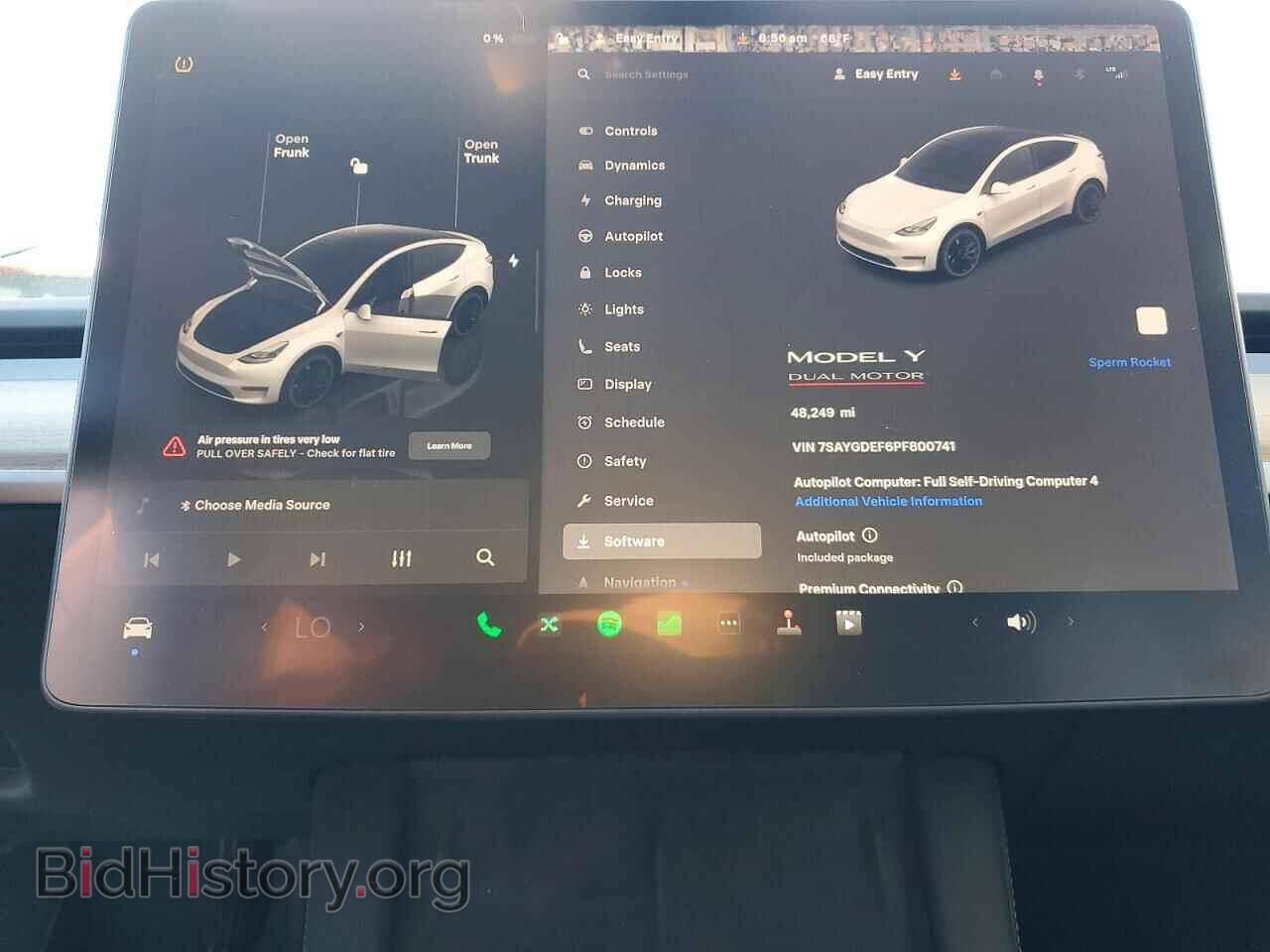 2023 TESLA MODEL Y - VIN: 7SAYGDEF6PF800741 - Фото 9