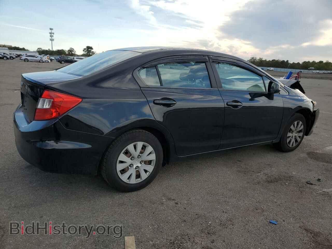 2012 HONDA CIVIC - VIN: 2HGFB2E51CH541385 - Фото 3