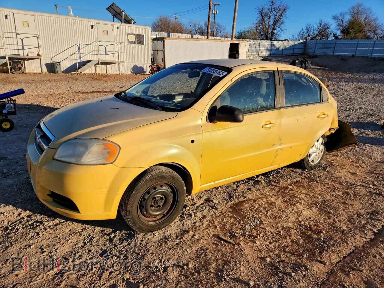 Photo KL1TD56E19B335262 - CHEVROLET AVEO 2009