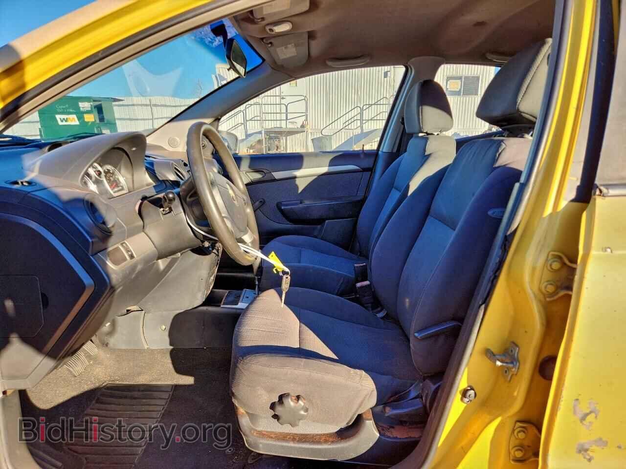 2009 CHEVROLET AVEO - VIN: KL1TD56E19B335262 - Фото 7