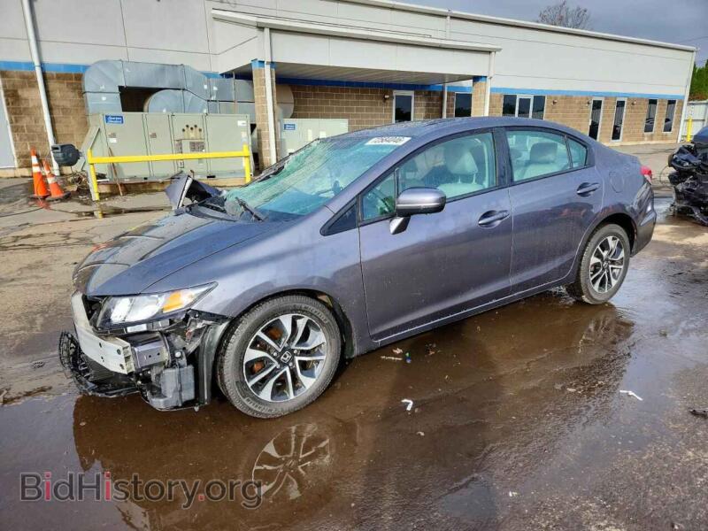 2015 Honda CIVIC EX (VIN 19XFB2F81FE202164) — photo 1 of 15, Copart, damage: side