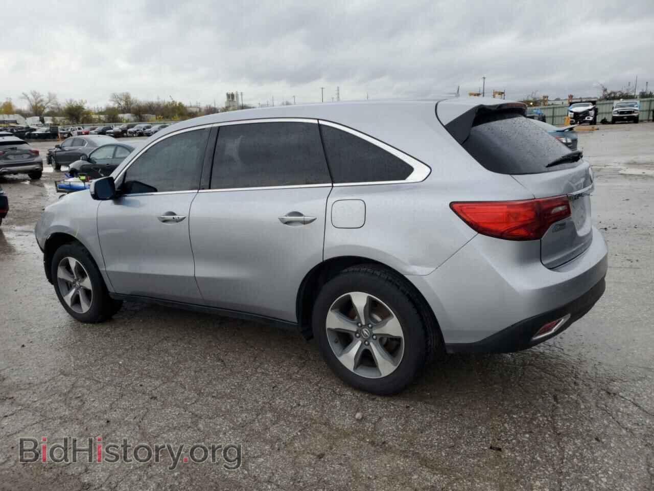 2016 ACURA MDX - VIN: 5FRYD4H28GB019667 - Фото 2