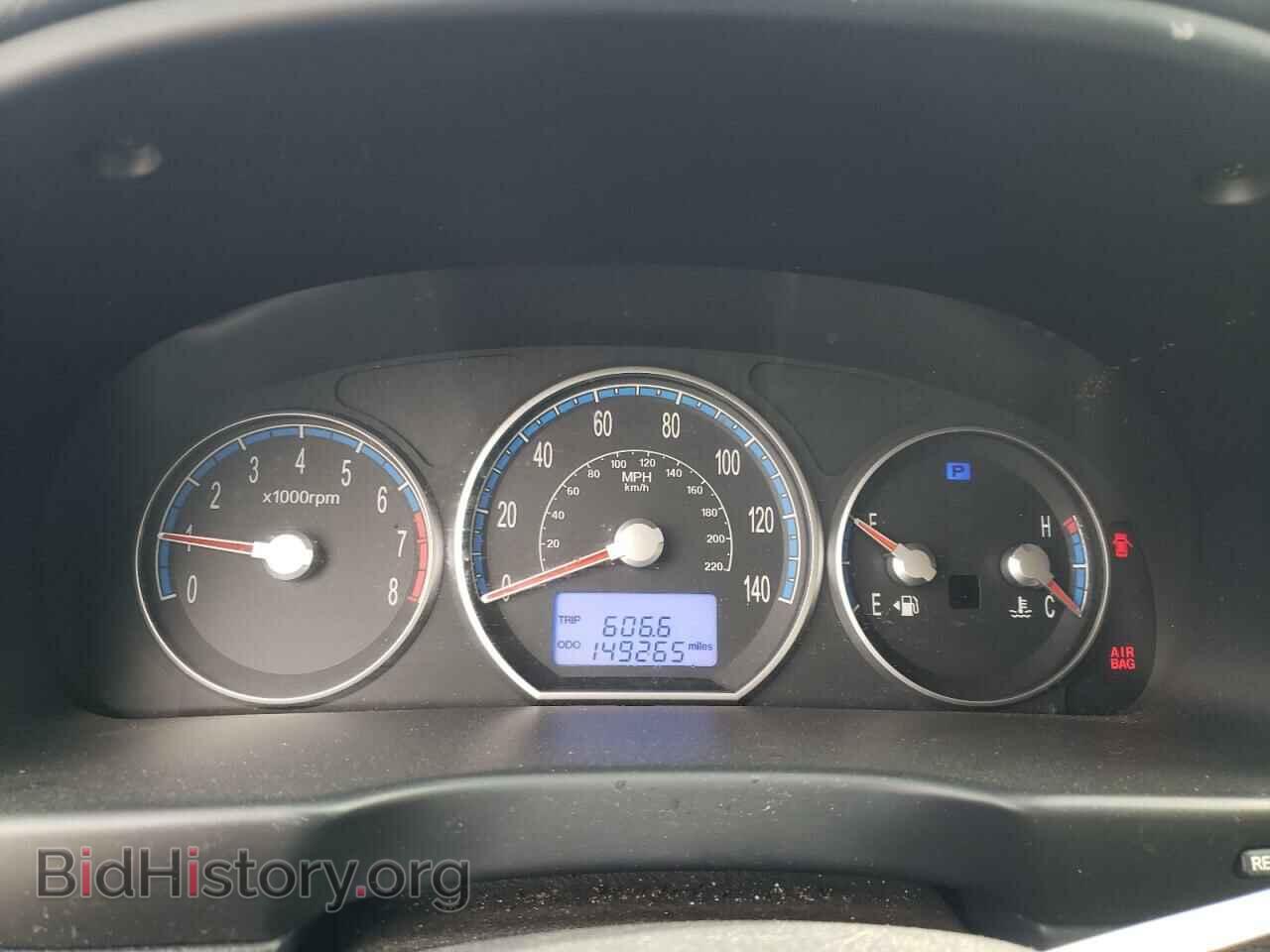 2009 HYUNDAI SANTA FE - VIN: 5NMSH13E09H257476 - Фото 9