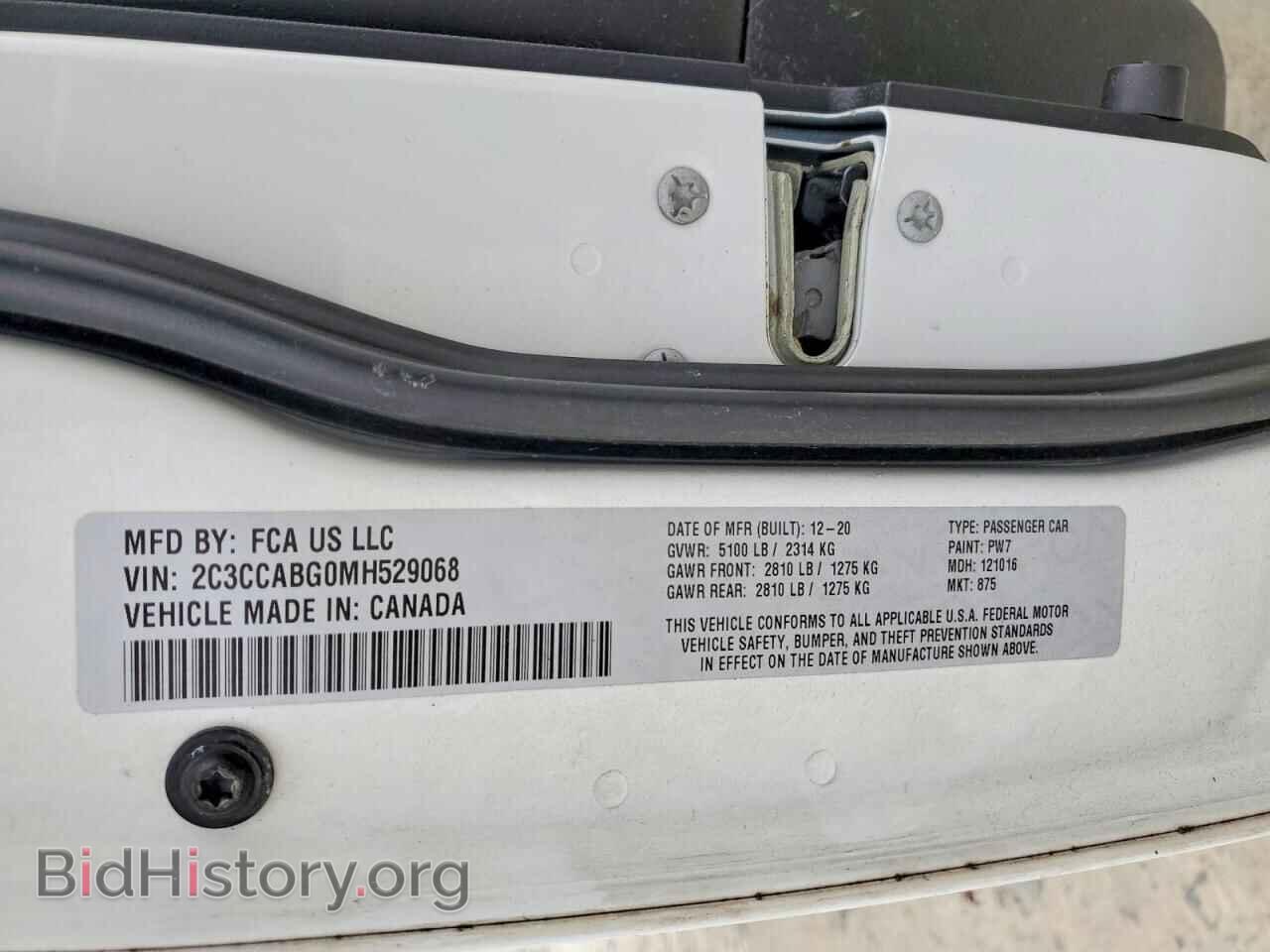 2021 CHRYSLER 300 - VIN: 2C3CCABG0MH529068 - Фото 12