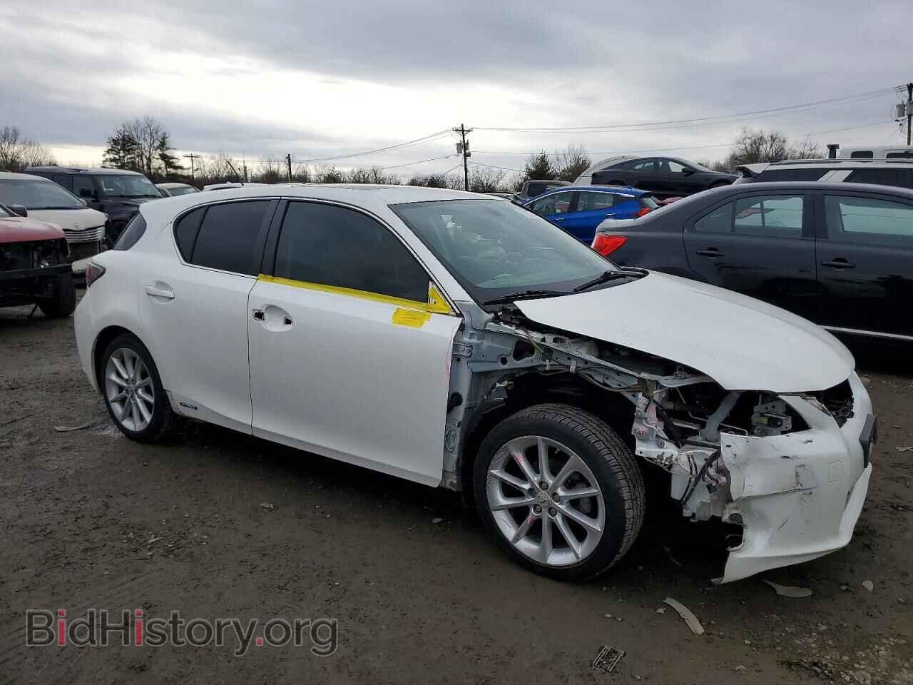 2012 LEXUS CT 200 - VIN: JTHKD5BH2C2079417 - Фото 4