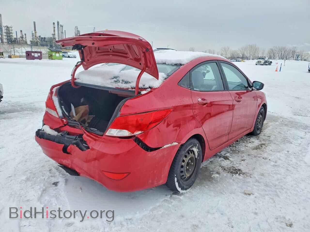 2016 HYUNDAI ACCENT - VIN: KMHCT4AE3GU093729 - Фото 3