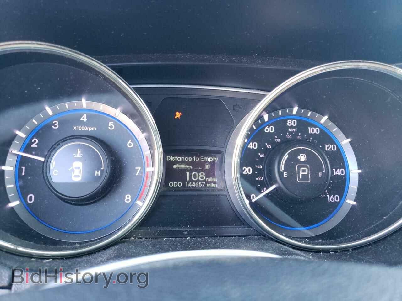 2012 HYUNDAI SONATA - VIN: 5NPEB4AC4CH342168 - Фото 9