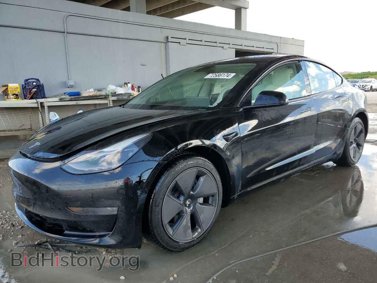 Photo 5YJ3E1EA1MF963602 - TESLA MODEL 3 2021