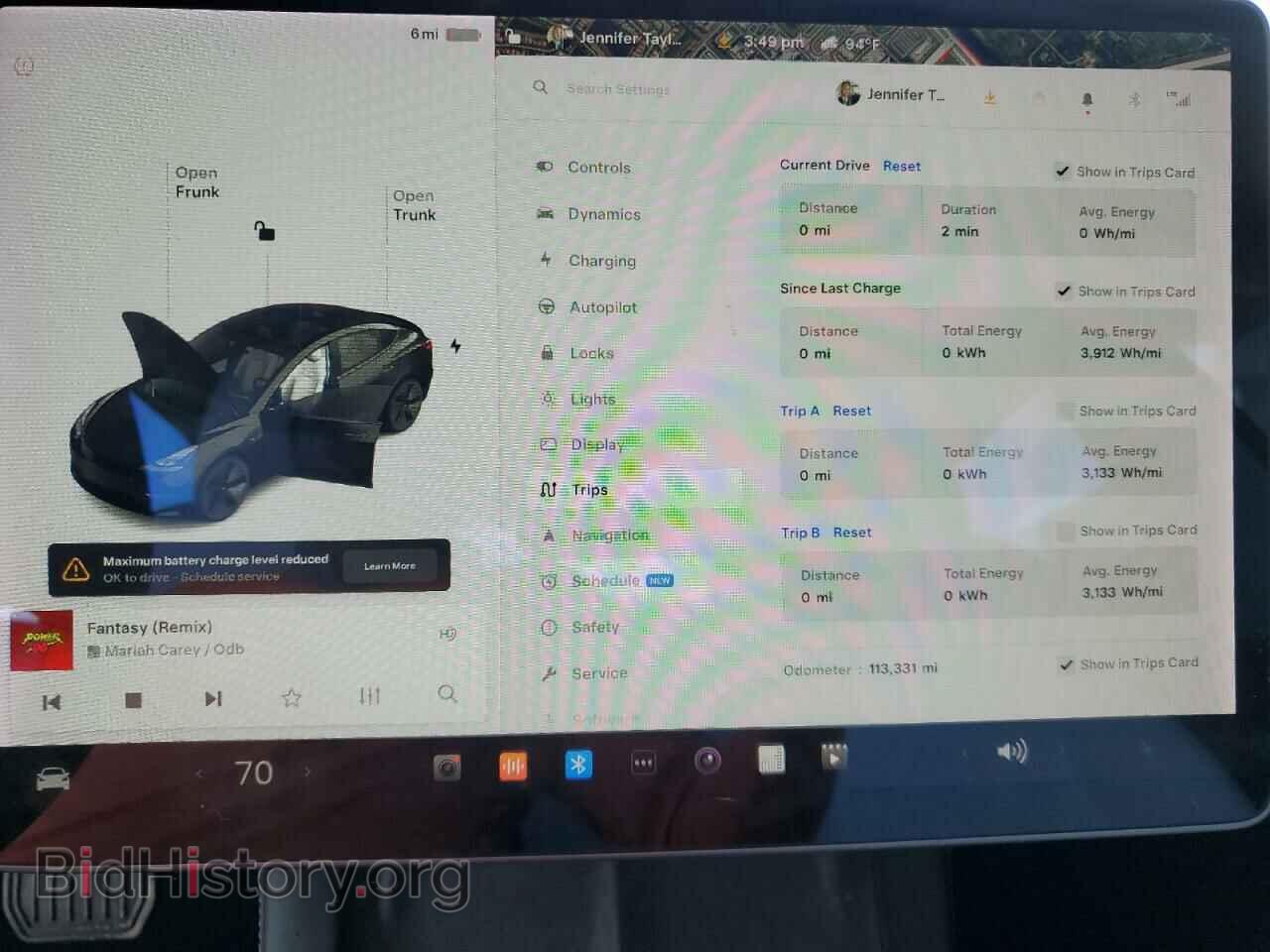 2021 TESLA MODEL 3 - VIN: 5YJ3E1EA1MF963602 - Photo 9