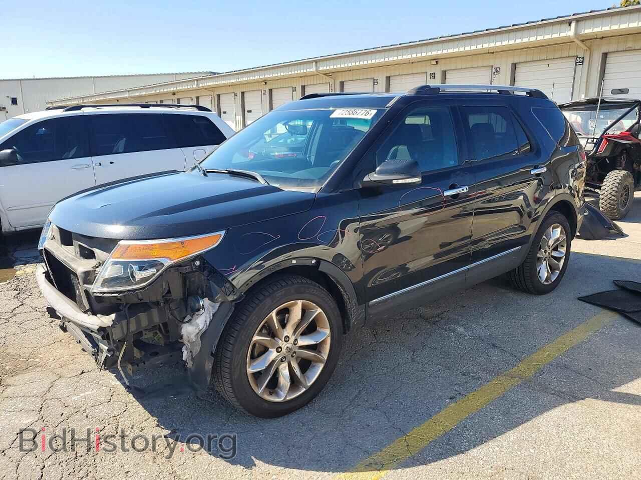 2015 Ford EXPLORER Limited (VIN 1FM5K8F89FGA52945) — photo 1 of 14, Copart, damage: front end