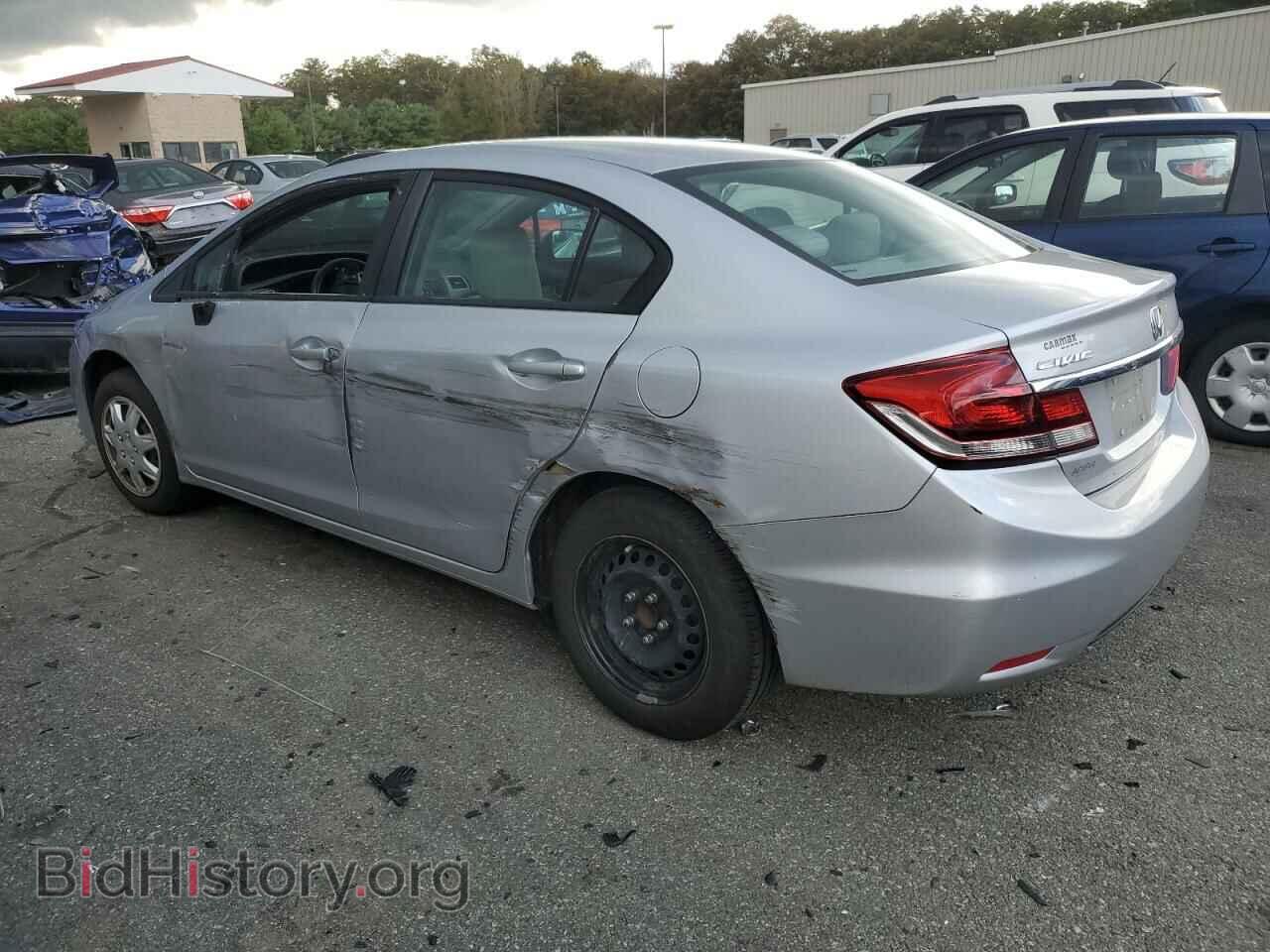 2014 HONDA CIVIC - VIN: 2HGFB2F59EH525498 - Фото 2