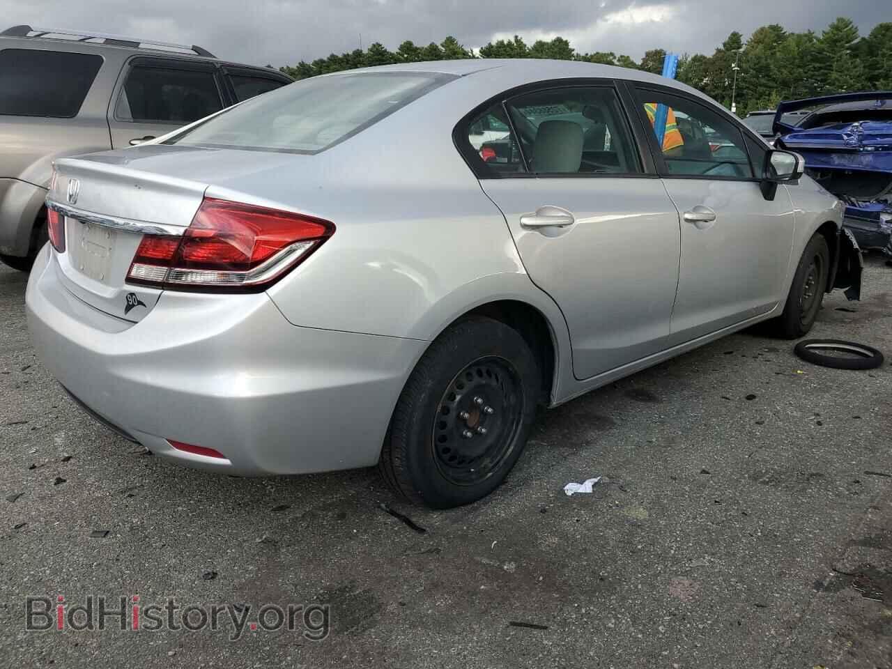 2014 HONDA CIVIC - VIN: 2HGFB2F59EH525498 - Фото 3