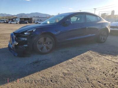 2023 Tesla MODEL 3, синий — VIN 5YJ3E1EA9PF473610, Copart