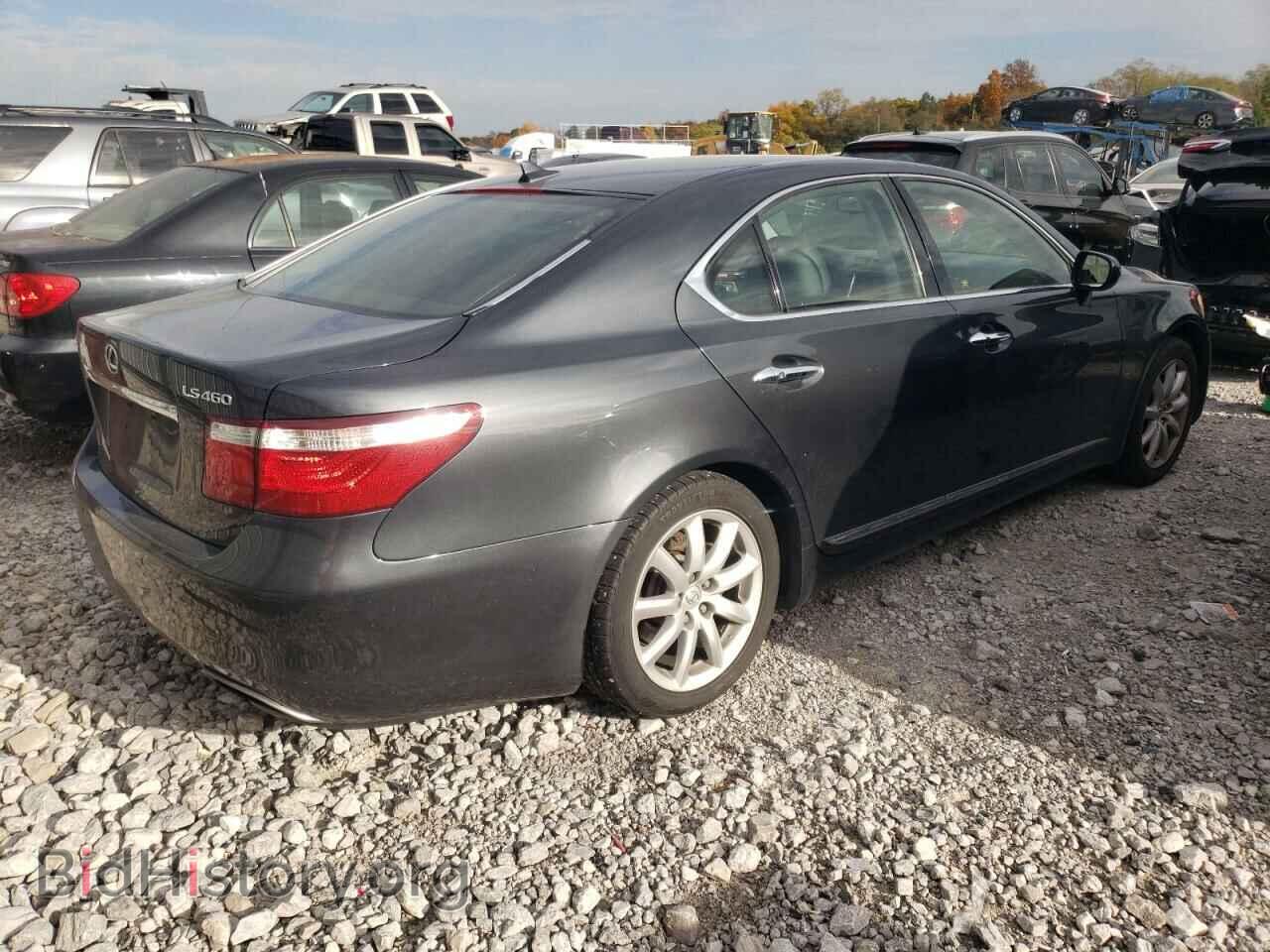 2007 LEXUS LS460 - VIN: JTHBL46F075026399 - Фото 3