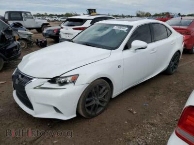 2014 Lexus IS 350, white — VIN JTHBE1D24E5011538, Copart