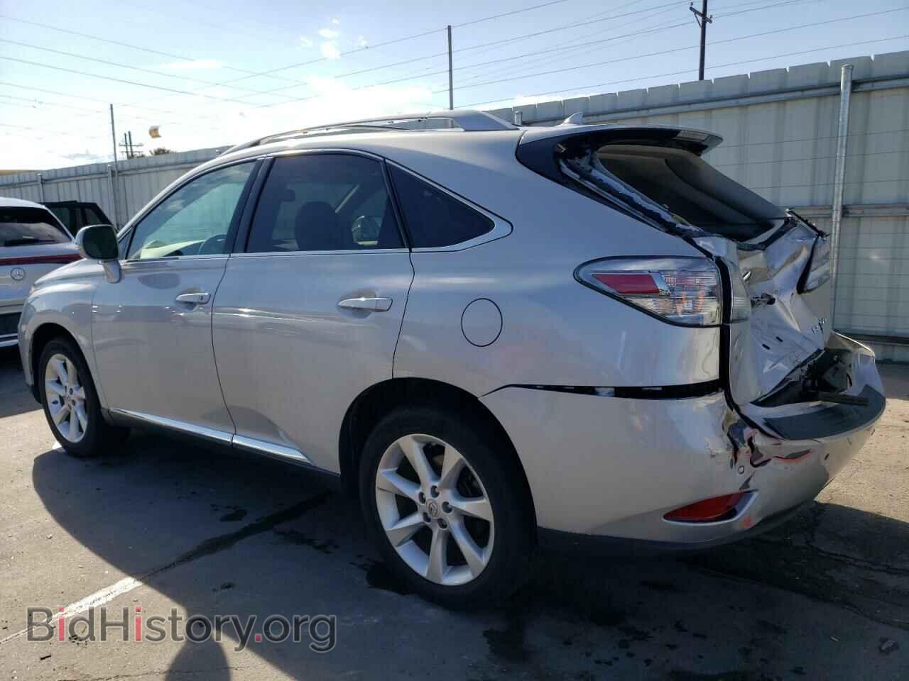 2011 LEXUS RX350 - VIN: 2T2BK1BAXBC089613 - Фото 2