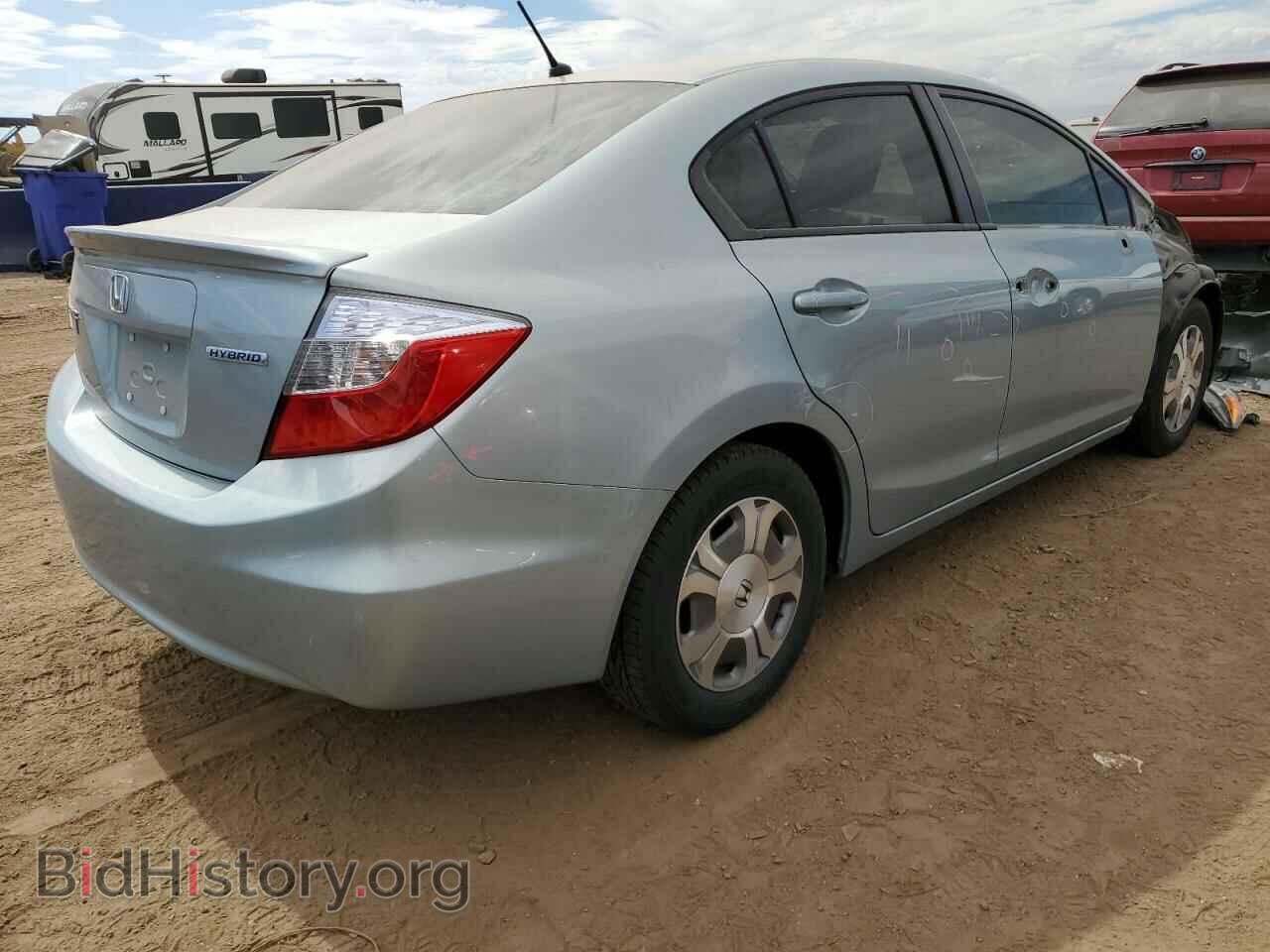 2012 HONDA CIVIC - VIN: JHMFB4F21CS002044 - Фото 3