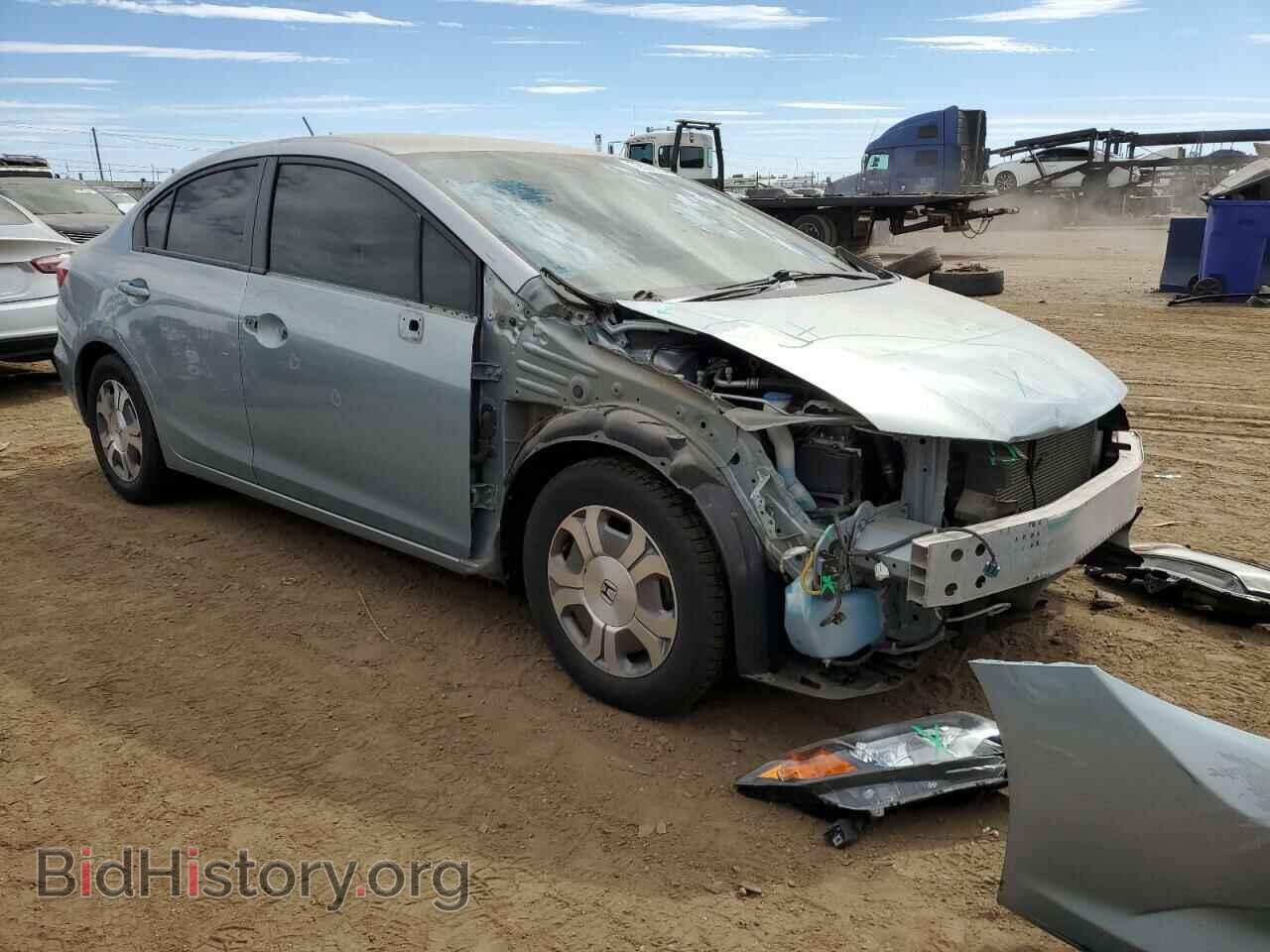 2012 HONDA CIVIC - VIN: JHMFB4F21CS002044 - Фото 4