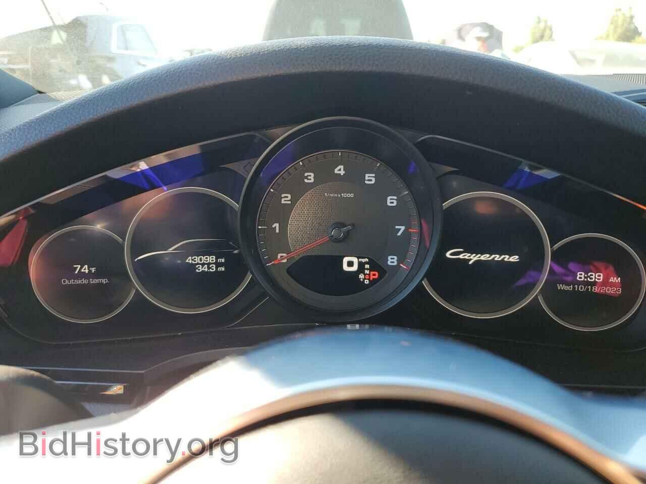 2019 PORSCHE CAYENNE - VIN: WP1AA2AY0KDA09762 - Фото 9