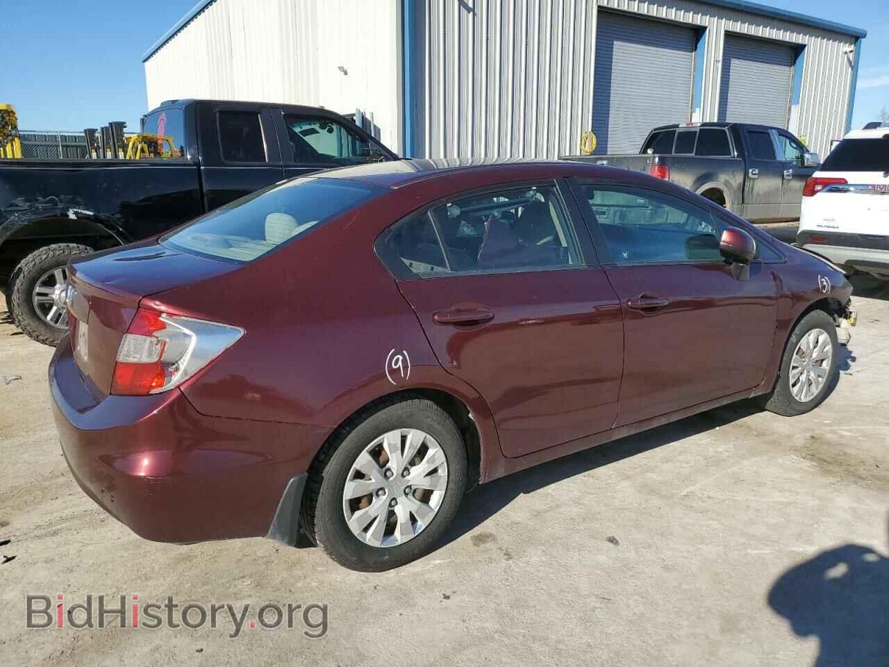 2012 HONDA CIVIC - VIN: 19XFB2F50CE024975 - Фото 3