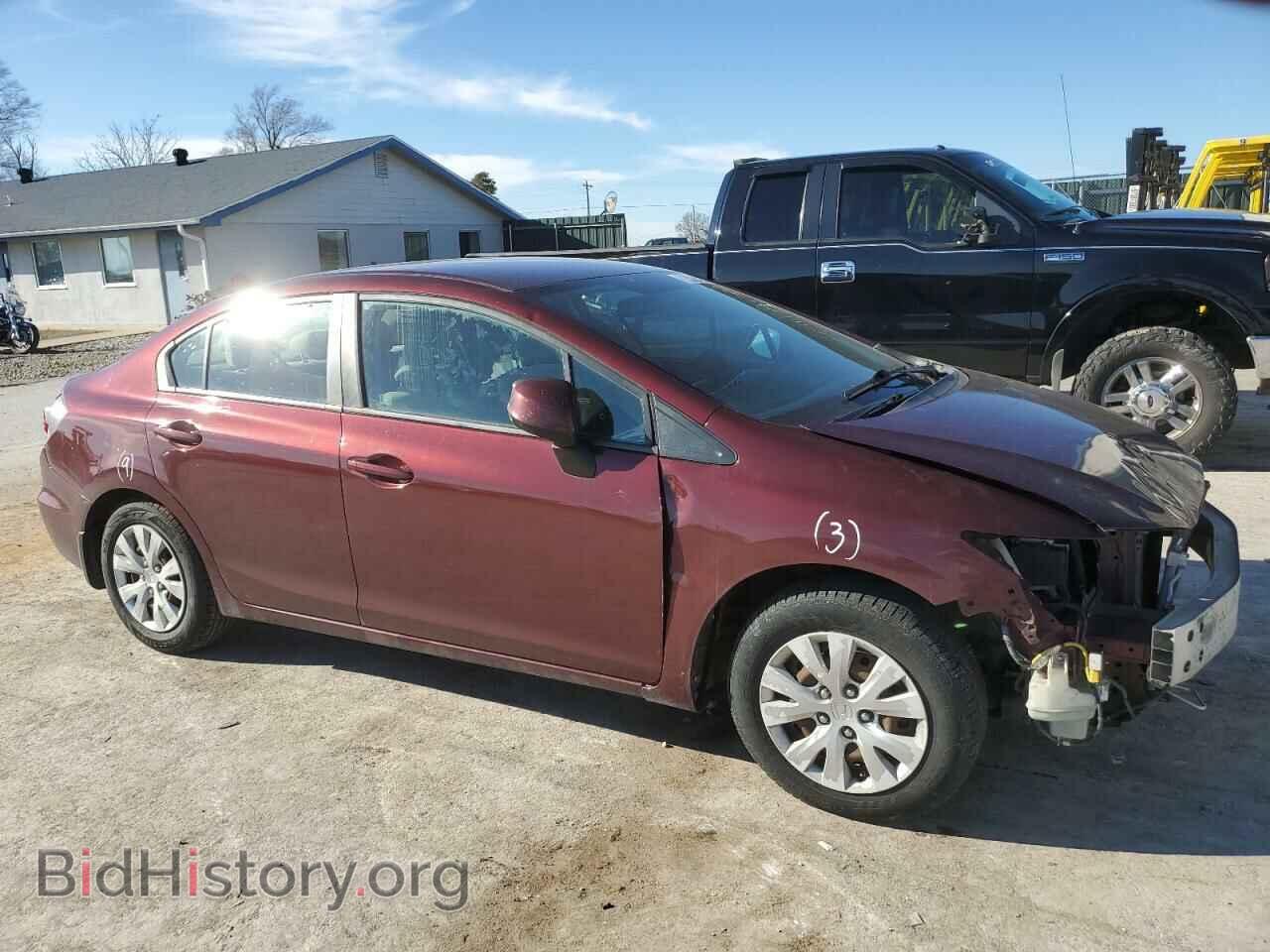 2012 HONDA CIVIC - VIN: 19XFB2F50CE024975 - Фото 4
