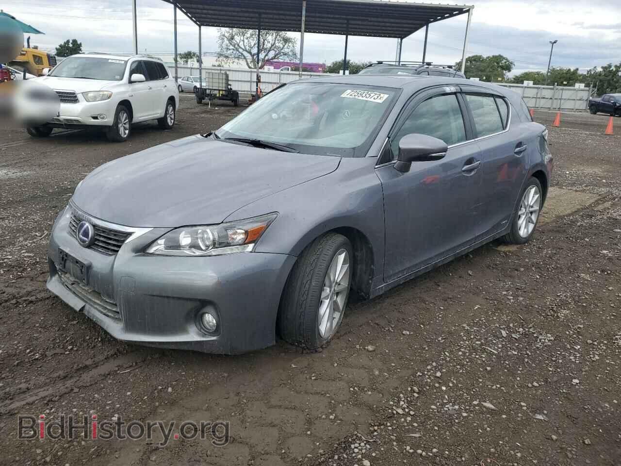 Photo JTHKD5BH1C2070272 - LEXUS CT 200 2012