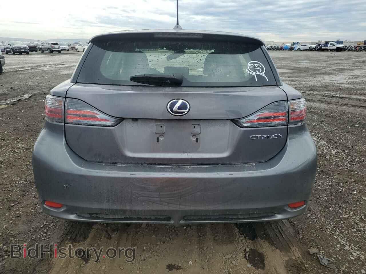 2012 LEXUS CT 200 - VIN: JTHKD5BH1C2070272 - Фото 6