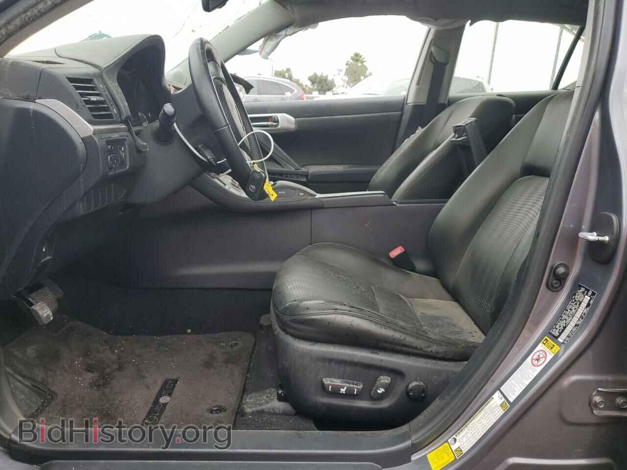 2012 LEXUS CT 200 - VIN: JTHKD5BH1C2070272 - Фото 7