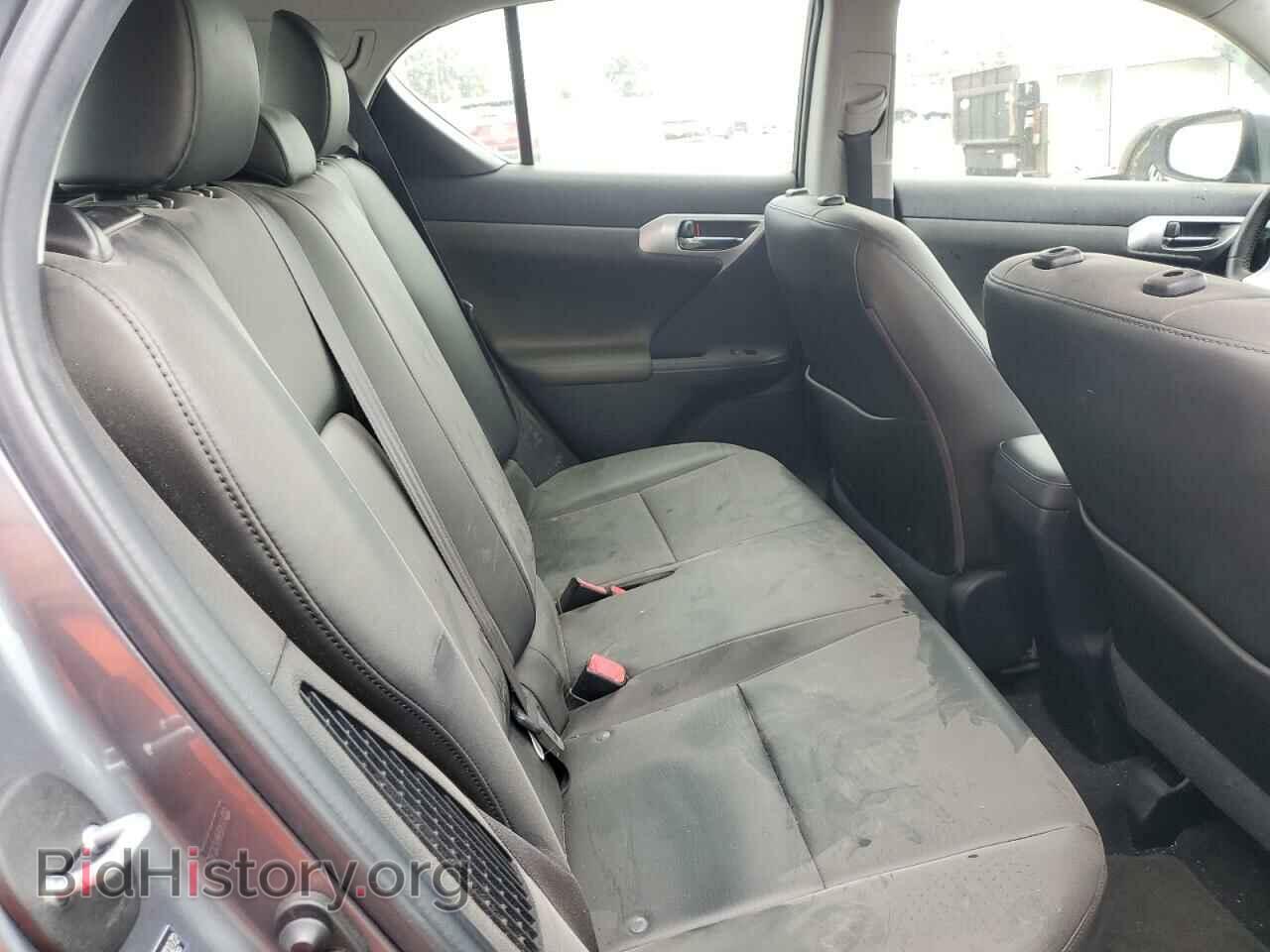2012 LEXUS CT 200 - VIN: JTHKD5BH1C2070272 - Фото 10
