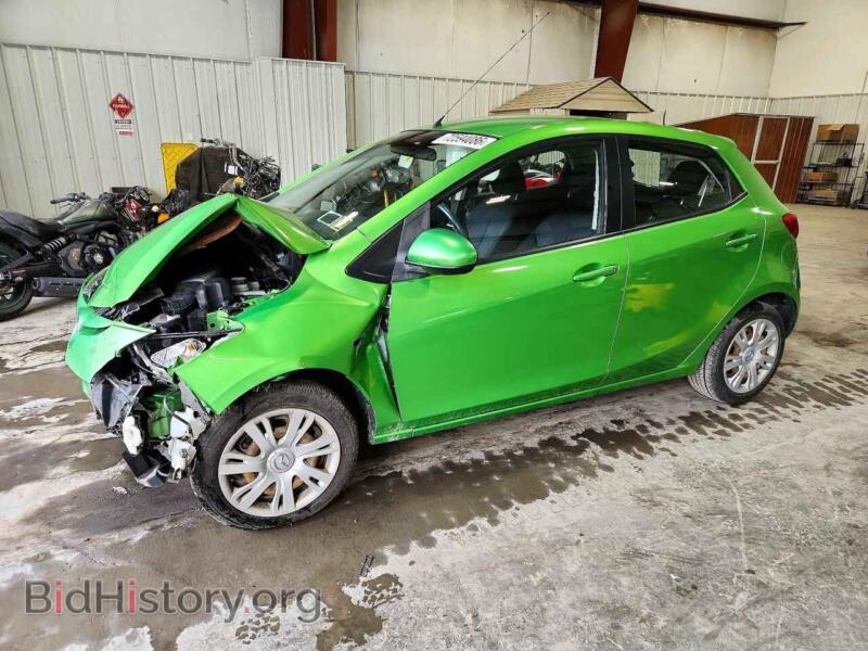 2013 Mazda 2 (VIN JM1DE1KZ8D0161089) — фото 1 из 12, Copart, повреждение: передняя часть