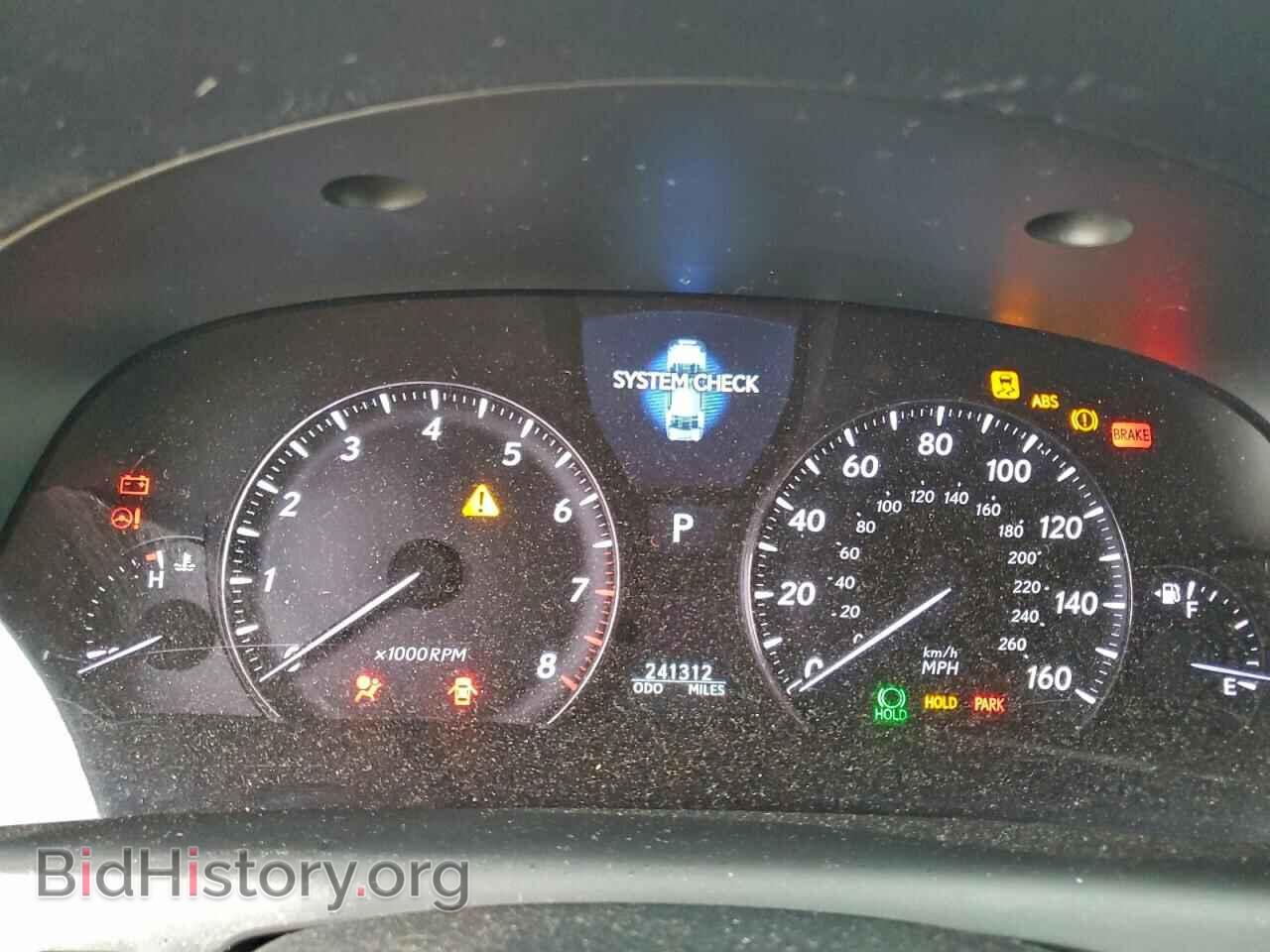 2007 LEXUS LS460 - VIN: JTHBL46F375016482 - Фото 9