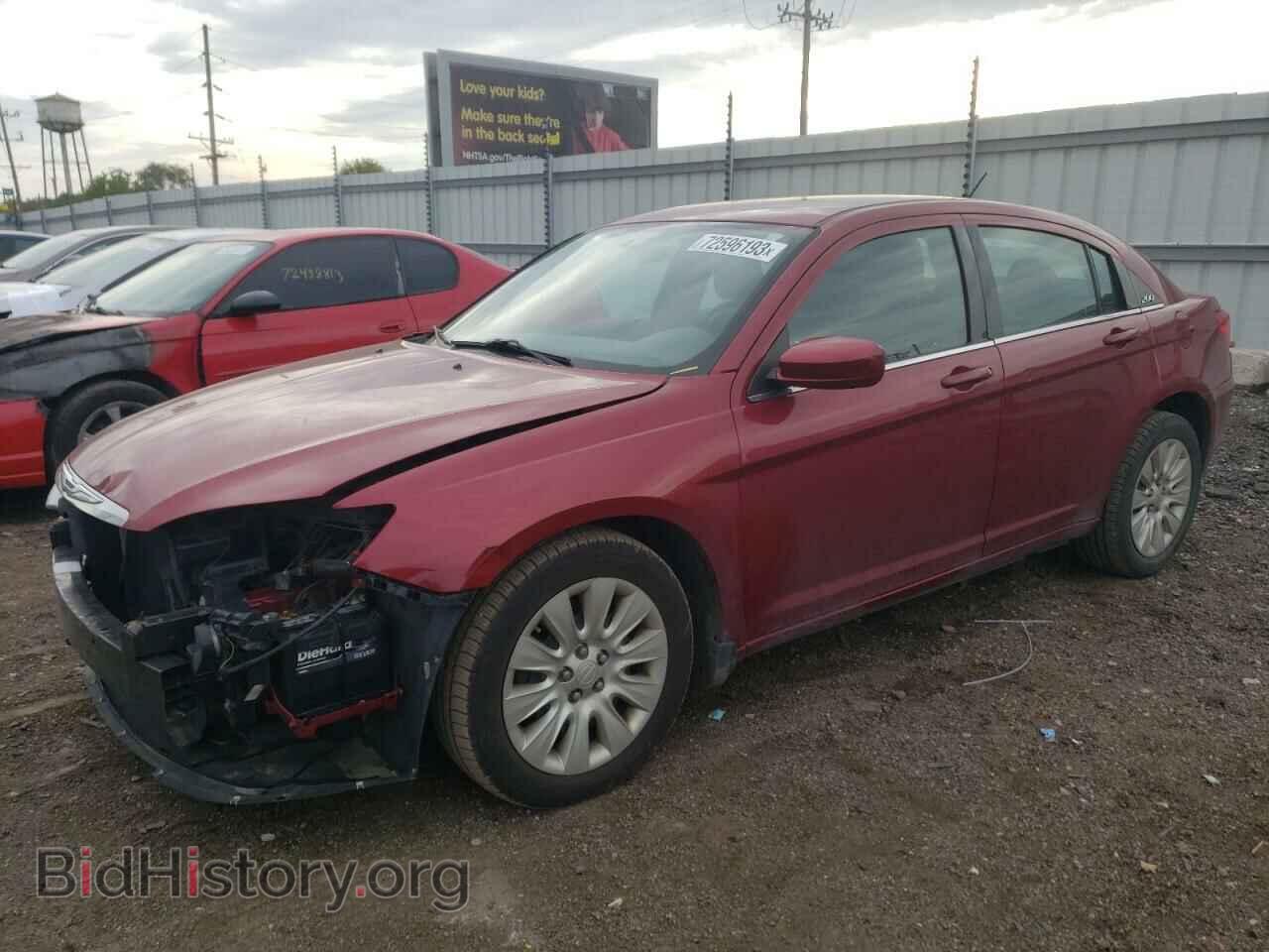 Фотография 1C3CCBAB1CN163817 - CHRYSLER 200 2012