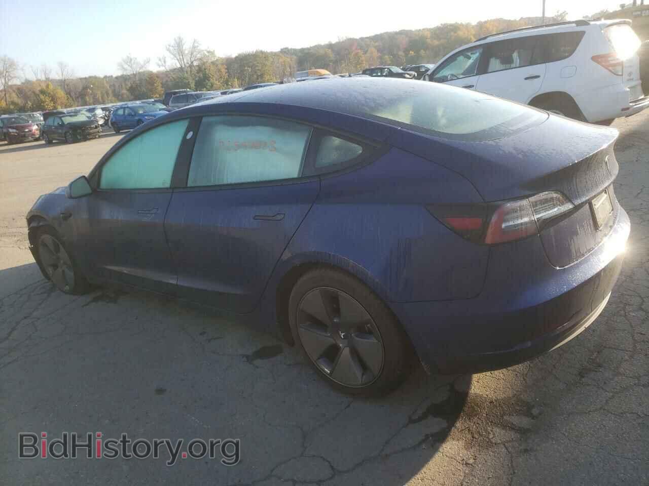 2021 TESLA MODEL 3 - VIN: 5YJ3E1EA4MF976800 - Фото 2