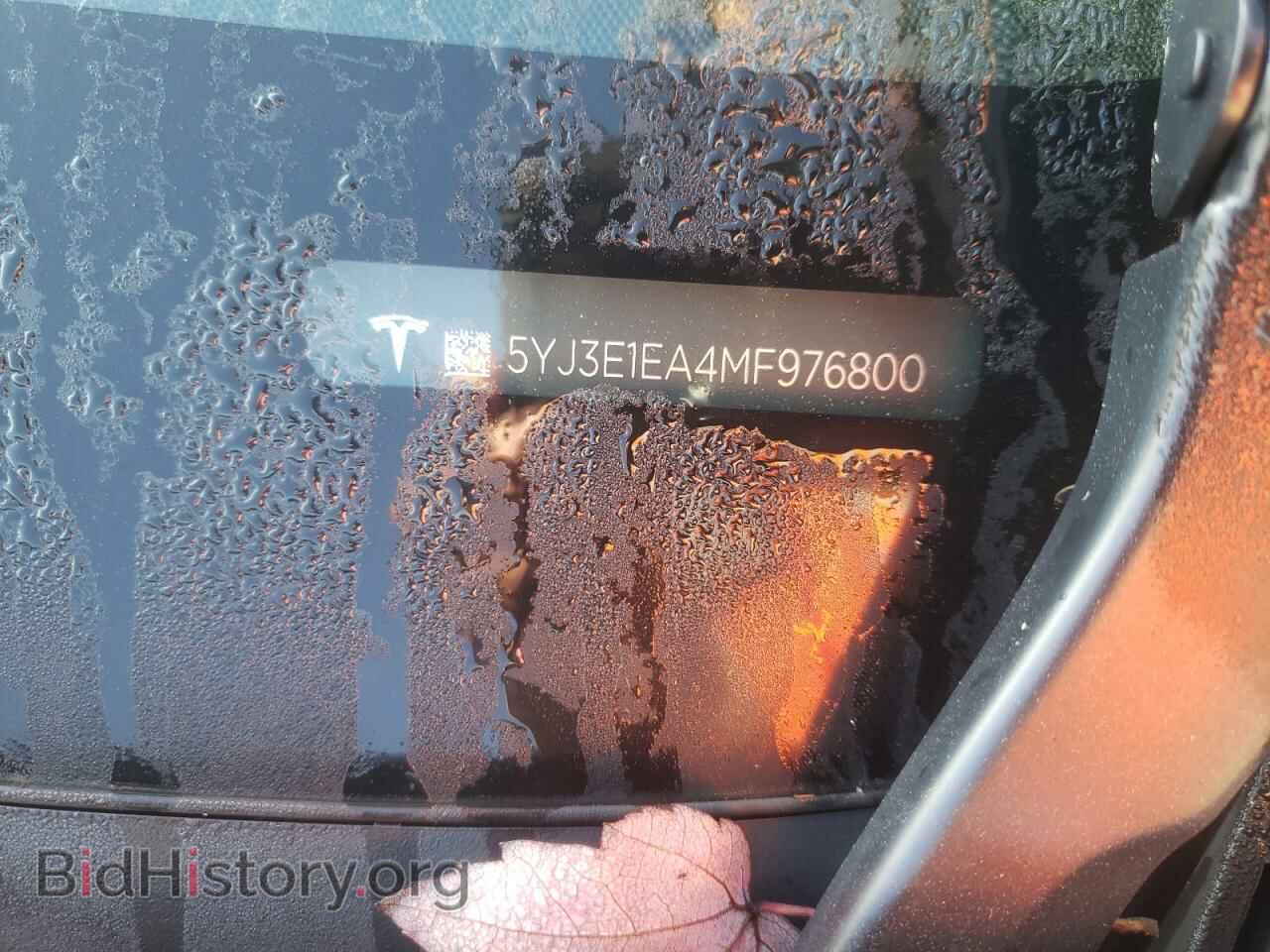 2021 TESLA MODEL 3 - VIN: 5YJ3E1EA4MF976800 - Фото 12