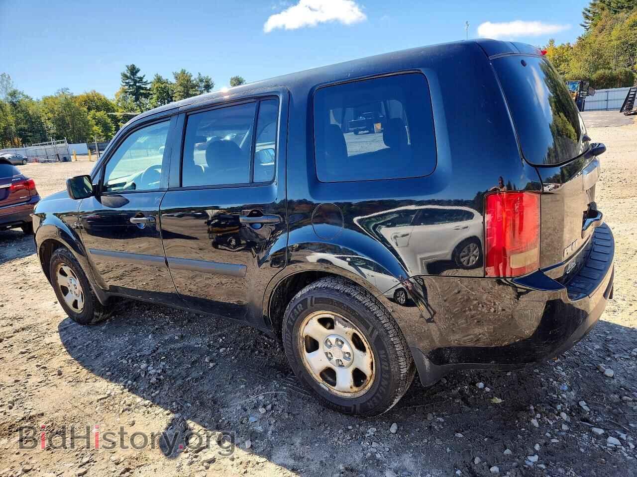 2012 HONDA PILOT - VIN: 5FNYF4H2XCB073588 - Фото 2