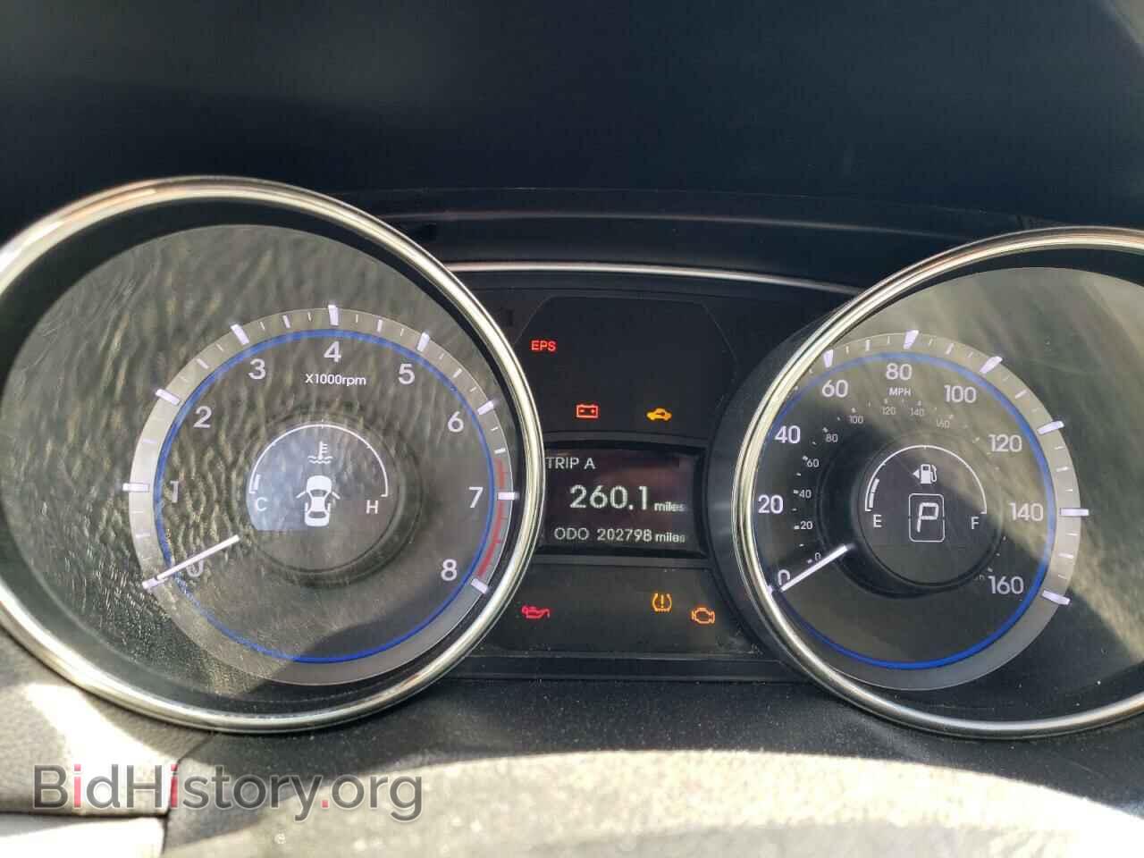2012 HYUNDAI SONATA - VIN: 5NPEC4AB6CH372244 - Фото 9