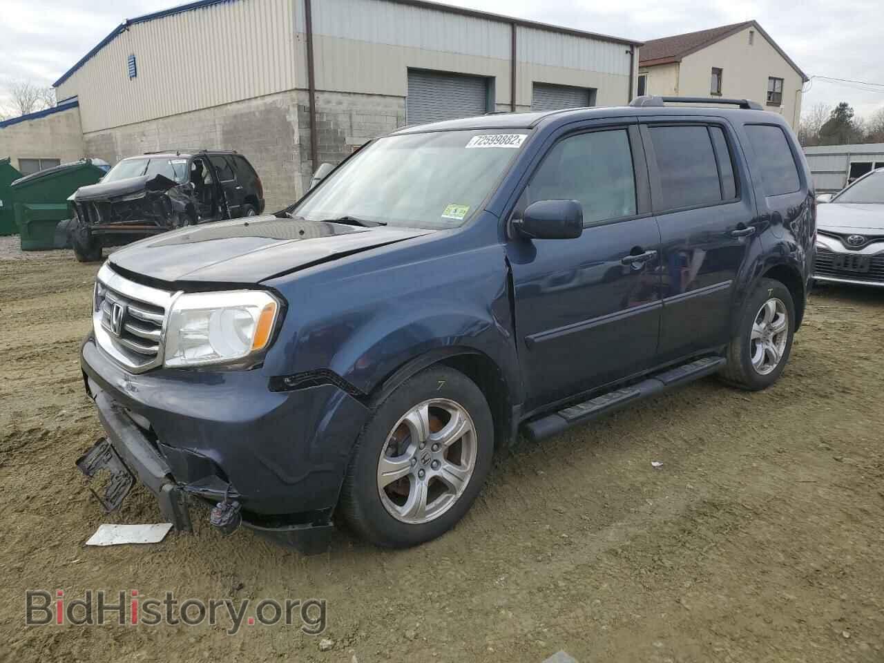 Фотография 5FNYF4H41CB074954 - HONDA PILOT 2012