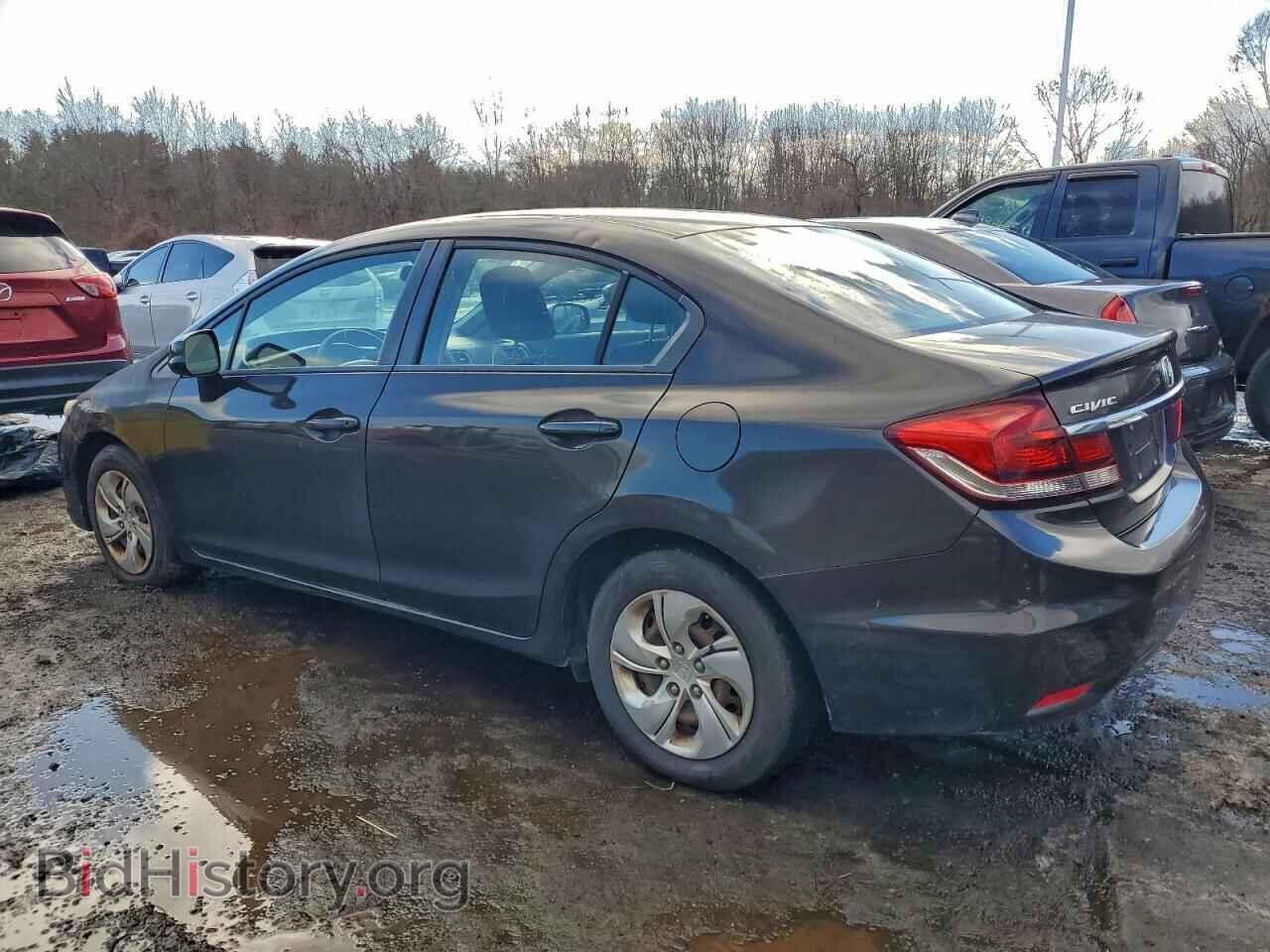 2013 HONDA CIVIC - VIN: 2HGFB2F51DH512341 - Фото 2