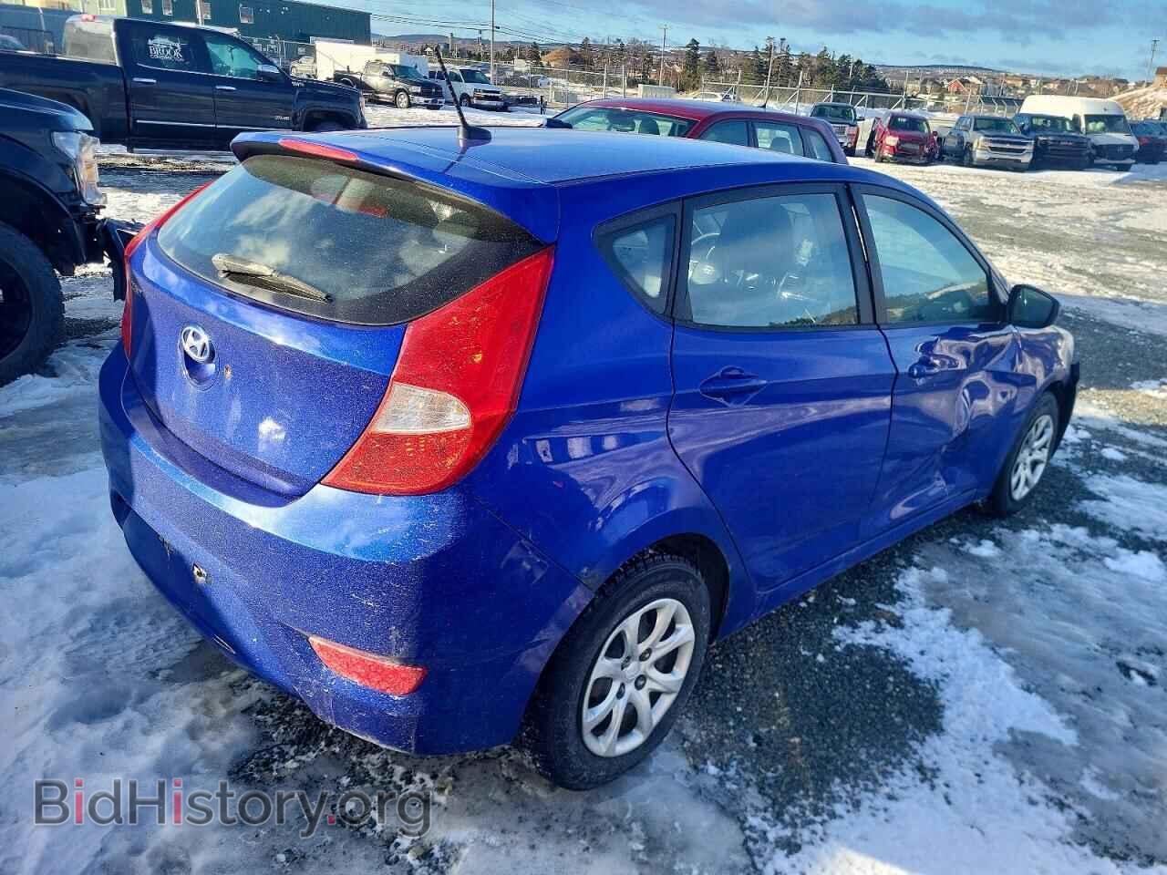 2014 HYUNDAI ACCENT - VIN: KMHCT5AE9EU184992 - Фото 3