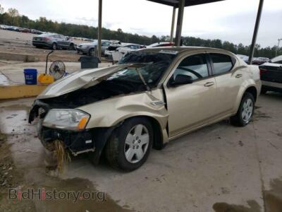 2010 Dodge AVENGER Avenger SX, золотистый — VIN 1B3CC4FB0AN126241, Copart