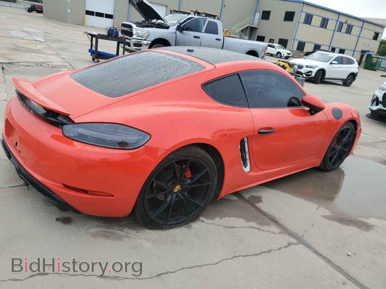2018 PORSCHE CAYMAN - VIN: WP0AB2A80JS278367 - Фото 3