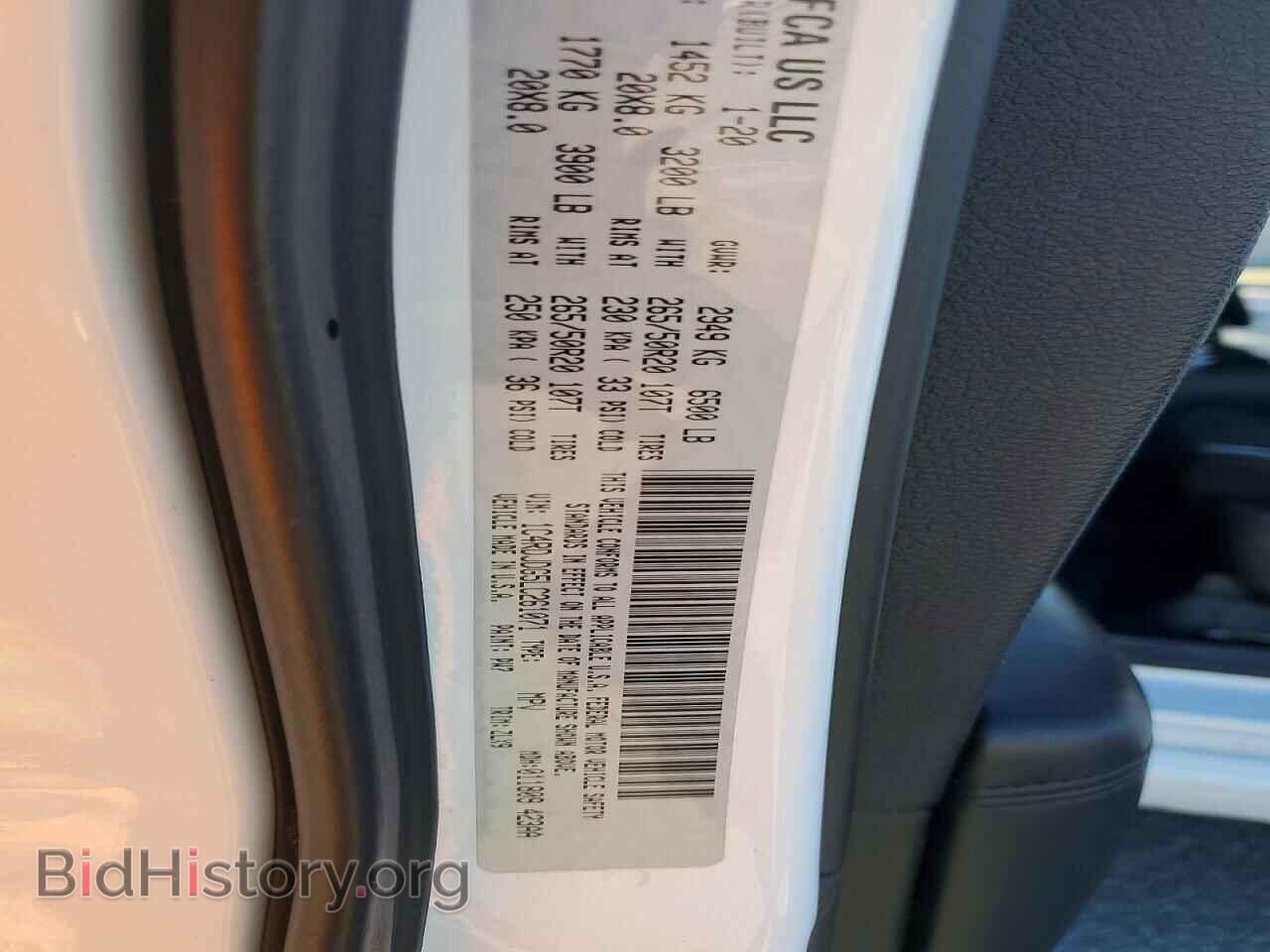 2020 DODGE DURANGO - VIN: 1C4RDJDG5LC261071 - Photo 13
