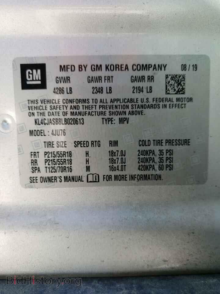 2020 BUICK ENCORE - VIN: KL4CJASB8LB020613 - Photo 13