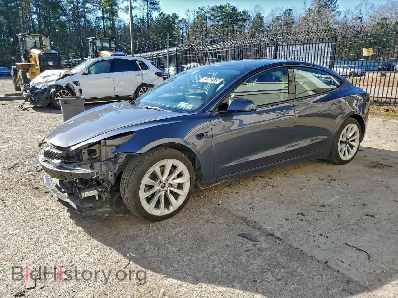 Photo 5YJ3E1EB2NF291365 - TESLA MODEL 3 2022