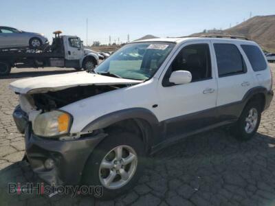 2006 Mazda TRIBUTE Tribute S, white — VIN 4F2CZ06106KM14492, Copart