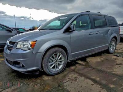 2019 Dodge CARAVAN SXT, silver — VIN 2C4RDGCG5KR724823, Copart