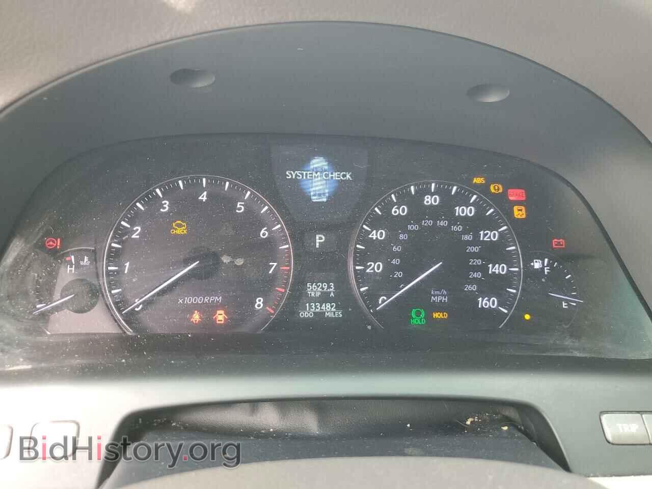 2010 LEXUS LS460 - VIN: JTHCL5EF1A5007167 - Фото 9