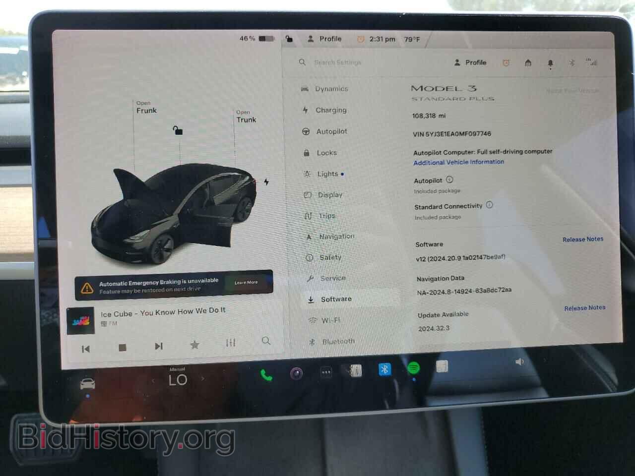 2021 TESLA MODEL 3 - VIN: 5YJ3E1EA0MF097746 - Photo 9
