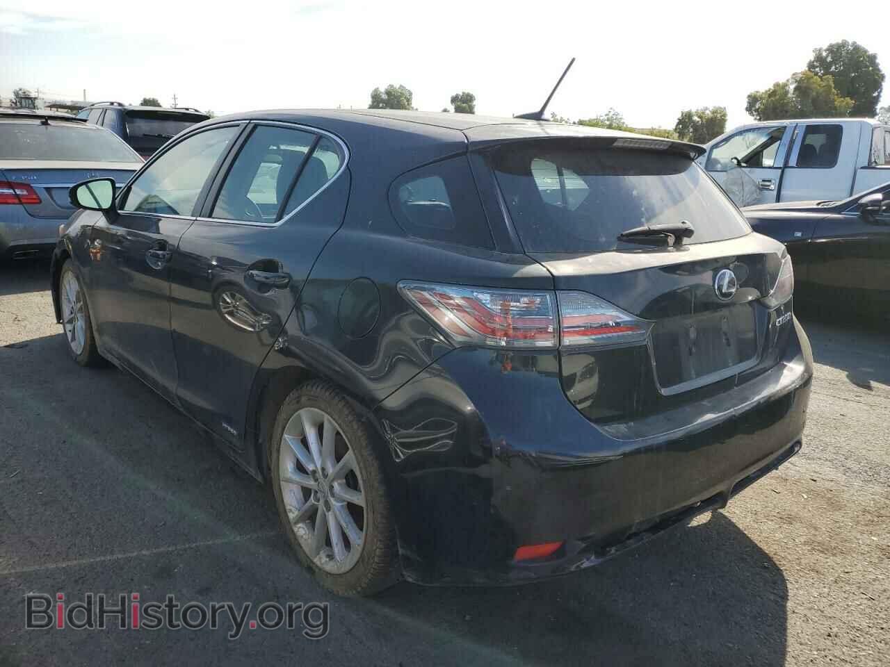 2011 LEXUS CT 200 - VIN: JTHKD5BH0B2019263 - Фото 2